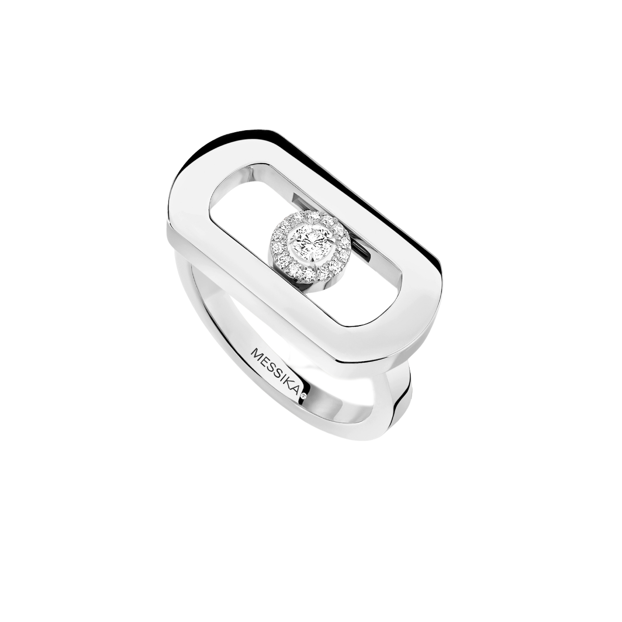 Women Jewellery  MESSIKA, So Move White Gold Diamond Ring, SKU: 12936-WG | watchapproach.com