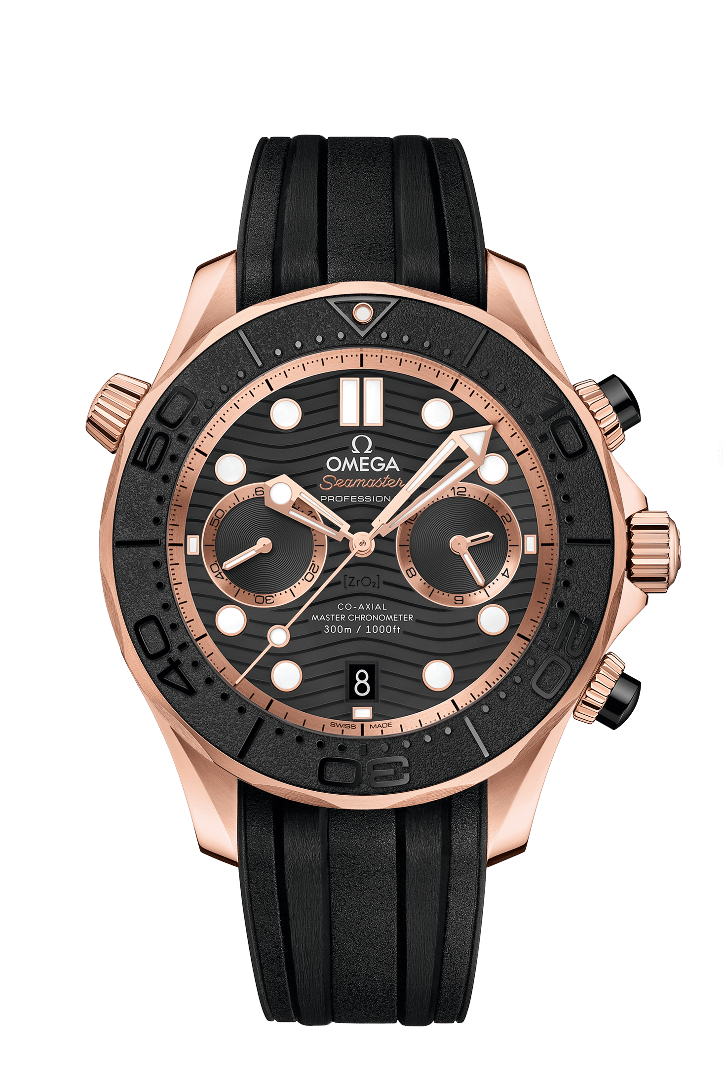 Men's watch / unisex  OMEGA, Diver 300m Co Axial Master Chronometer Chronograph / 44mm, SKU: 210.62.44.51.01.001 | watchapproach.com