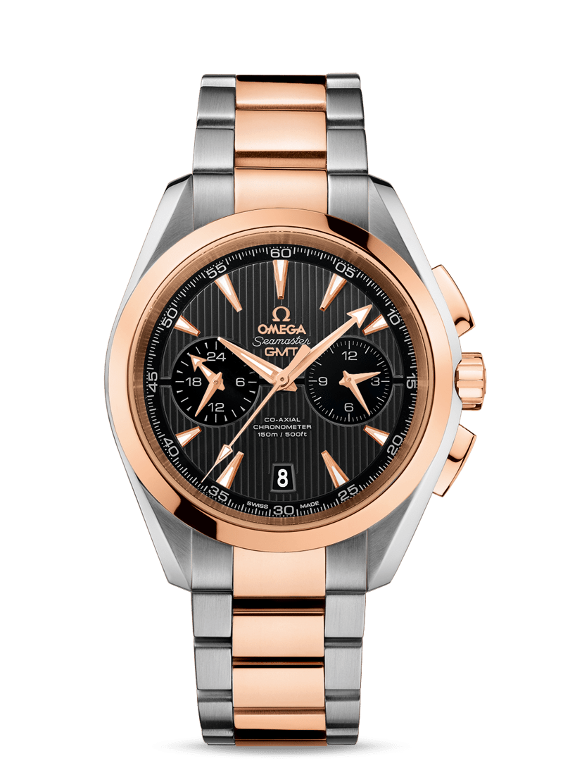 Men's watch / unisex  OMEGA, Seamaster Aqua Terra GMT 150M / 43mm, SKU: 231.20.43.52.06.001 | watchapproach.com