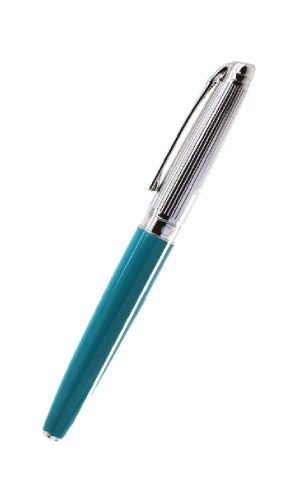 Léman Bicolor Turquoise Roller Pen