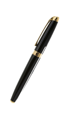 Léman Ebony Black Fountain Pen