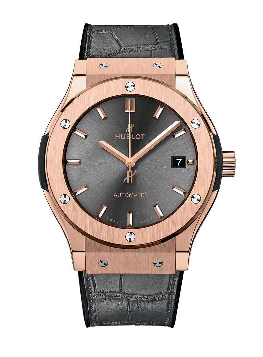Men's watch / unisex  HUBLOT, Classic Fusion King Gold Racing Grey / 45mm, SKU: 511.OX.7081.LR | watchapproach.com