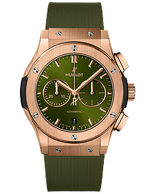 Classic Fusion Chronograph King Gold Green  / 42mm