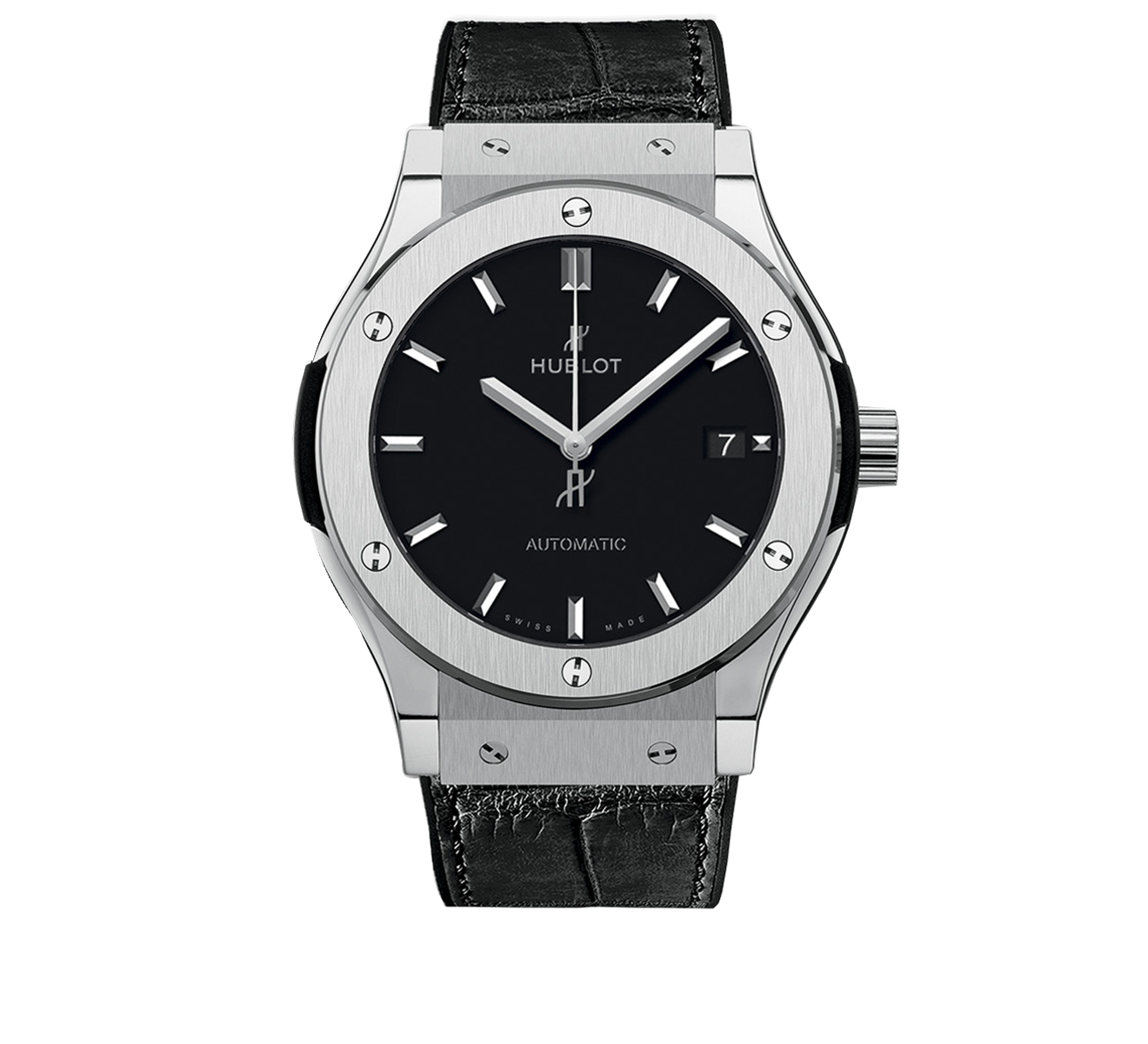 Men's watch / unisex  HUBLOT, Classic Fusion Titanium / 45mm, SKU: 511.NX.1171.LR | watchapproach.com