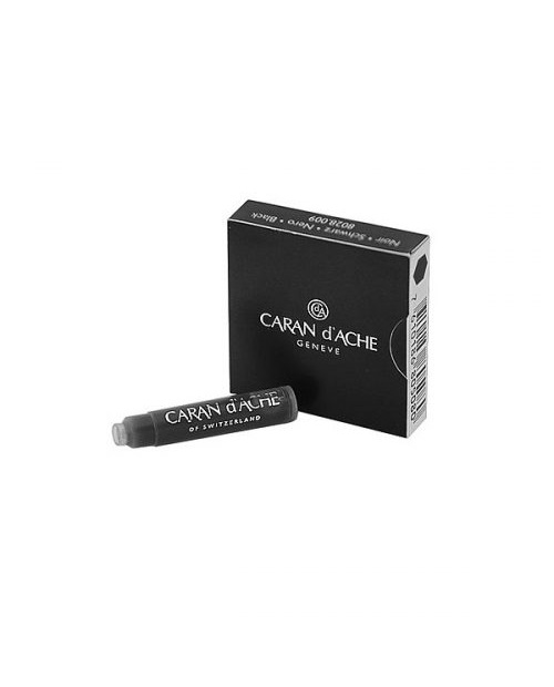  CARAN D’ACHE, Cartridges Black Fountain Pen, SKU: 8028.009 | watchapproach.com