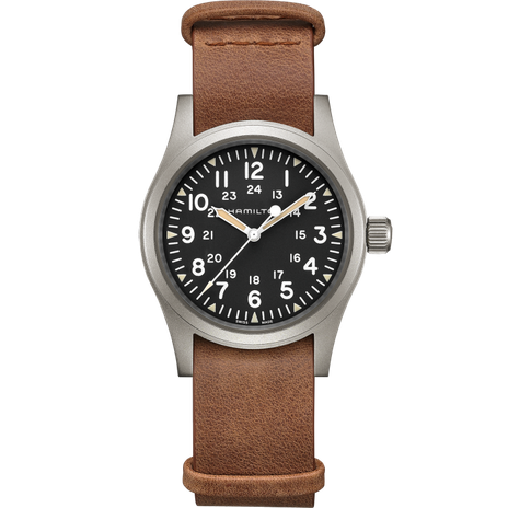 Men's watch / unisex  HAMILTON, Khaki Field Mechanical / 38mm, SKU: H69439531 | watchapproach.com
