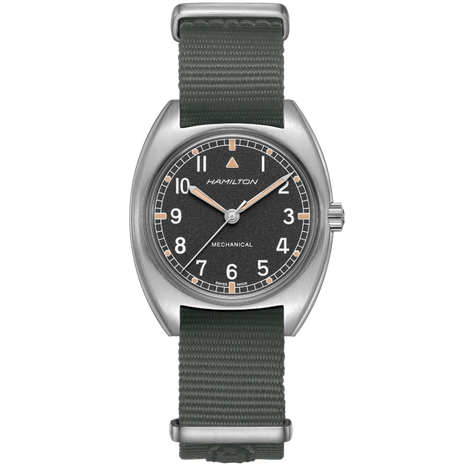 Men's watch / unisex  HAMILTON, Khaki Aviation Pilot Pioneer Mechanical / 36mm x 33mm, SKU: H76419931 | watchapproach.com