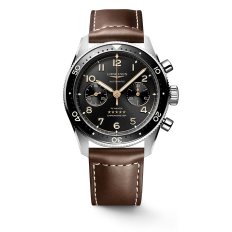 Men's watch / unisex  LONGINES, Spirit Flyback / 42mm, SKU: L3.821.4.53.2 | watchapproach.com