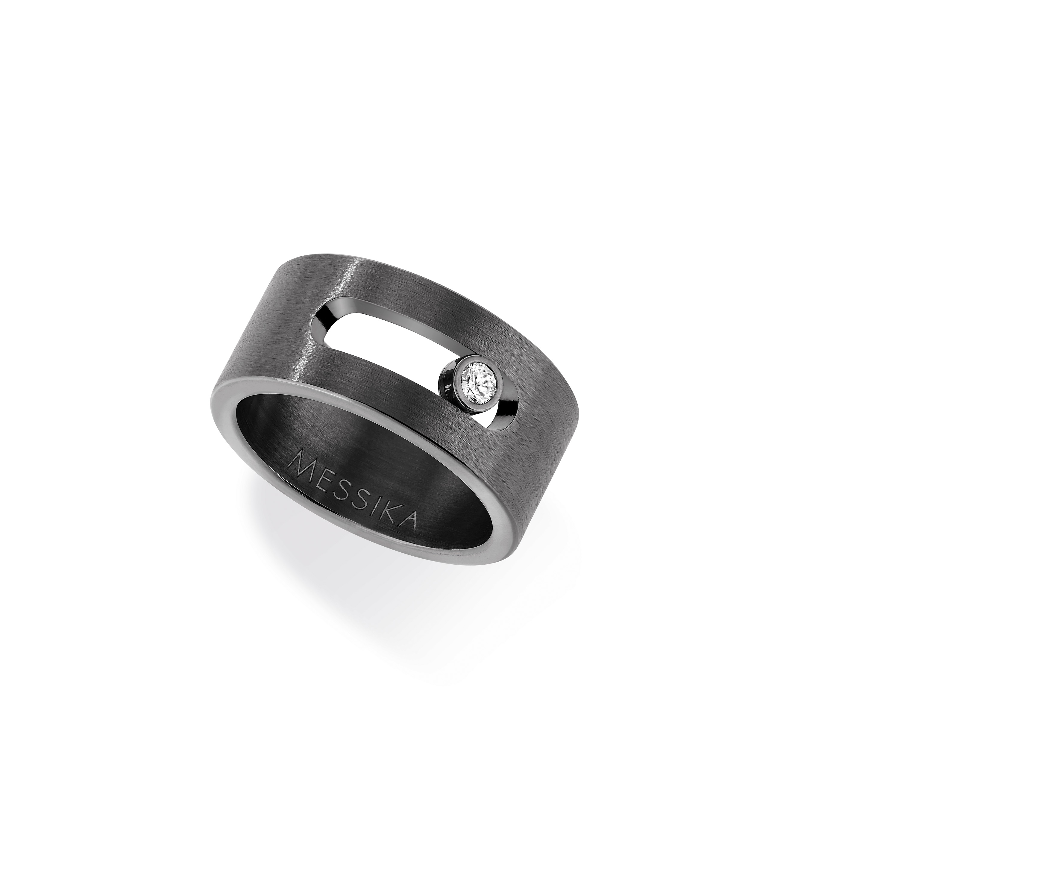 Men's Jewellery  MESSIKA, Move Titanium Graphite, SKU: 06562-TG | watchapproach.com