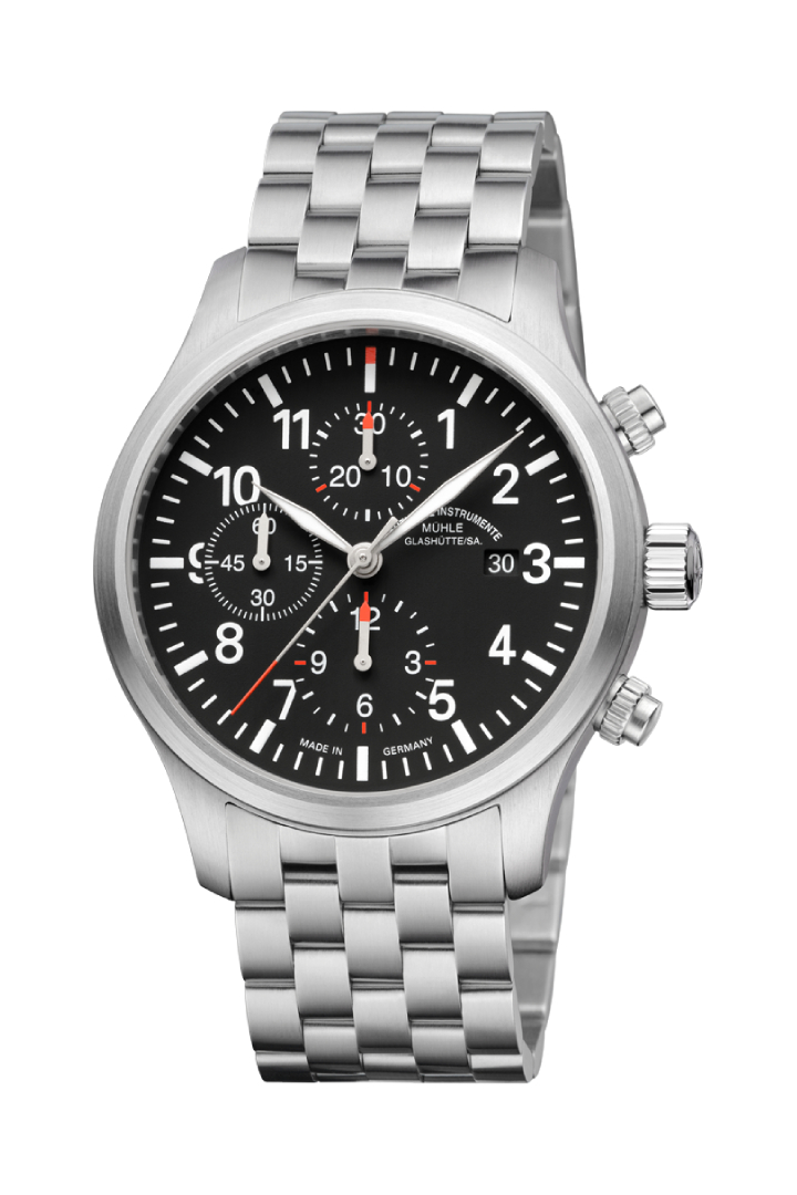 Men's watch / unisex  MÜHLE-GLASHÜTTE, Terrasport I Chronograph / 44 mm, SKU: M1-37-74-MB | watchapproach.com