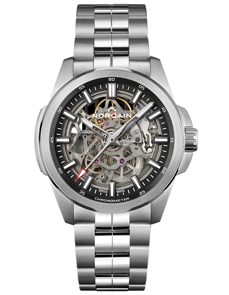 Men's watch / unisex  NORQAIN, Independence 22 Skeleton Special Edition / 42mm, SKU: N3000S03A/302/102SI | watchapproach.com