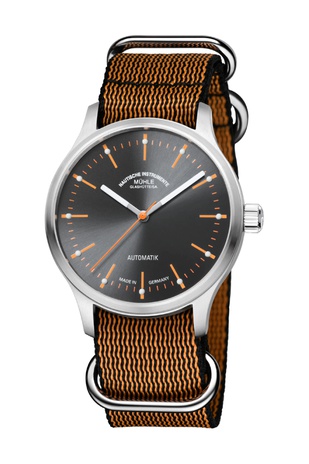 Men's watch / unisex  MÜHLE-GLASHÜTTE, Panova Grey / 40mm, SKU: M1-40-75-NB-II | watchapproach.com