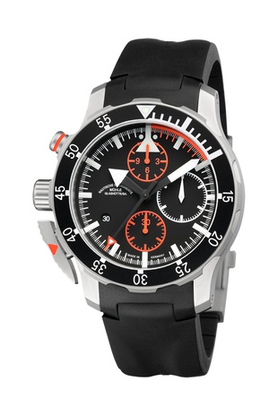 Men's watch / unisex  MÜHLE-GLASHÜTTE, S.A.R. Flieger-Chronograph / 45 mm, SKU: M1-41-33-KB | watchapproach.com