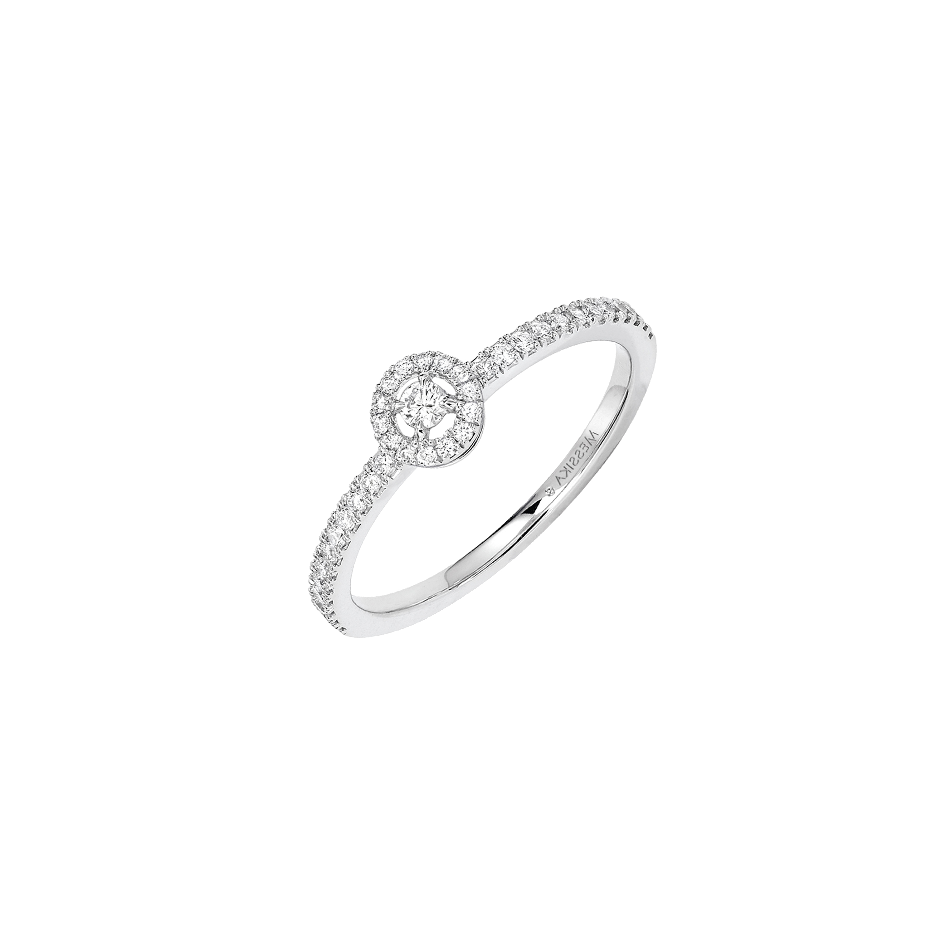 Joy PM Diamond White Gold Small Size Ring