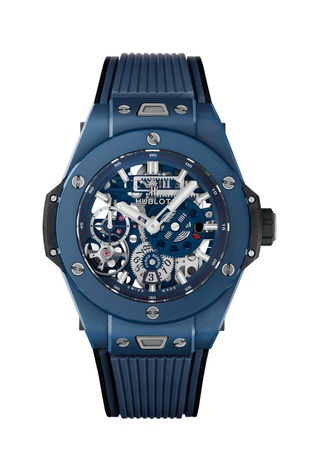 Men's watch / unisex  HUBLOT, Big Bang Meca-10 Ceramic Blue / 45mm, SKU: 414.EX.5123.RX | watchapproach.com