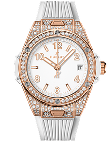 Big Bang One Click King Gold White Pave / 39mm