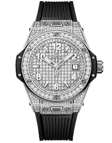 One Click Steel Full Pave / 33mm