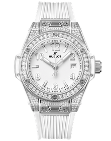 Big Bang One Click Steel White Pave / 33mm