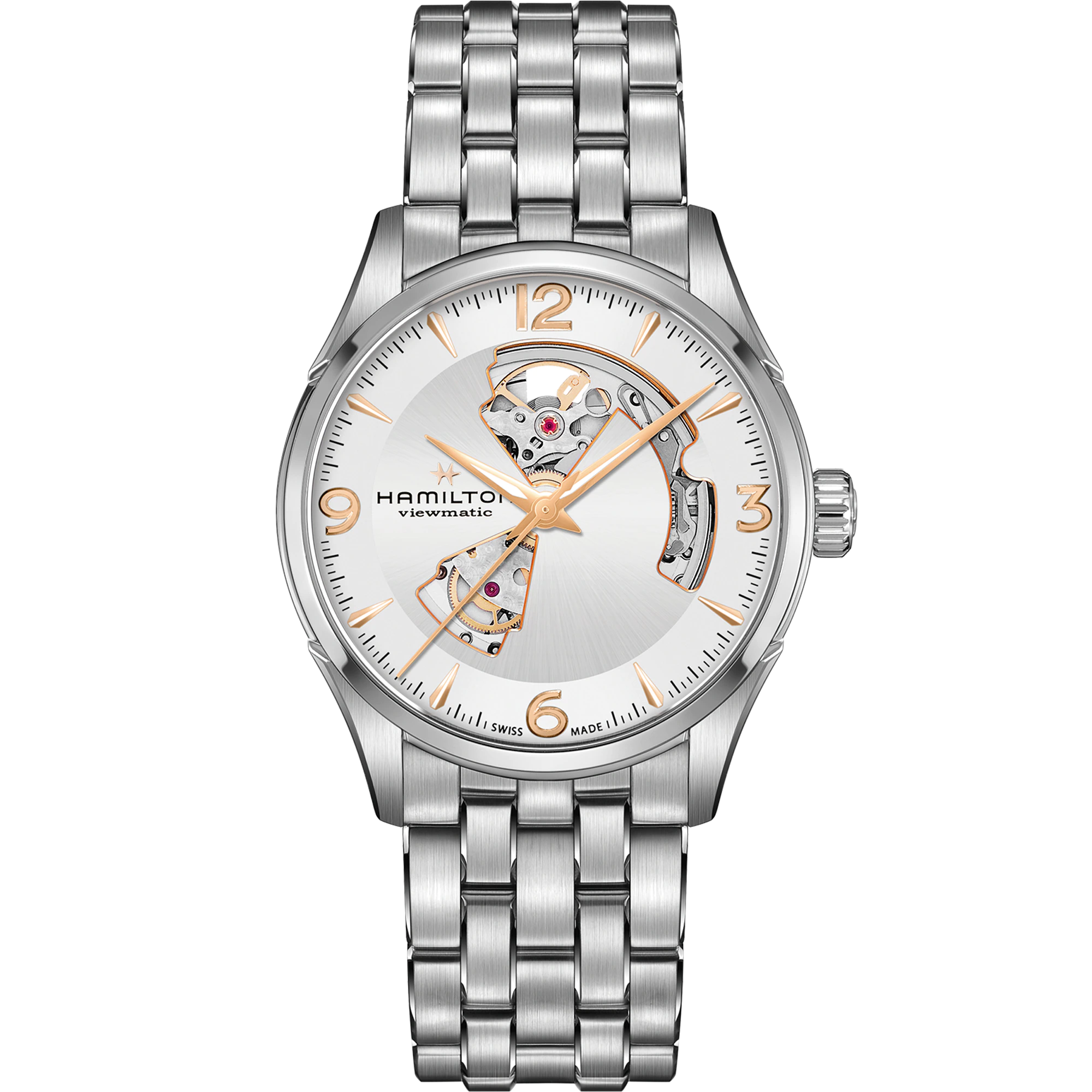 Men's watch / unisex  HAMILTON, Jazzmaster Open Heart Auto / 42mm, SKU: H32705151 | watchapproach.com
