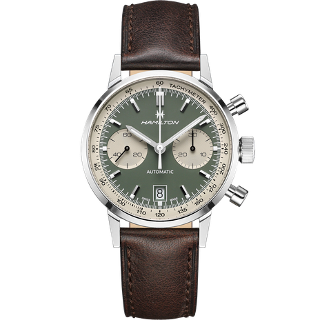 Men's watch / unisex  HAMILTON, American Classic Intra-Matic Auto Chrono / 40mm, SKU: H38416560 | watchapproach.com