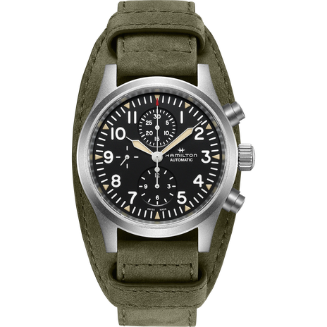 Men's watch / unisex  HAMILTON, Khaki Field Auto Chrono / 44mm, SKU: H71706830 | watchapproach.com