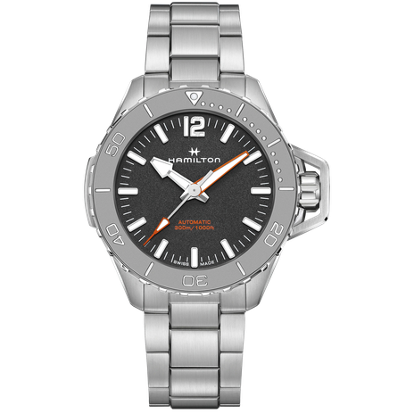Men's watch / unisex  HAMILTON, Khaki Navy Frogman Auto / 46mm, SKU: H77815130 | watchapproach.com