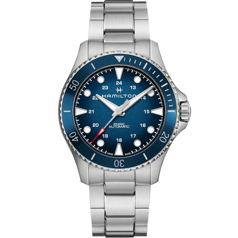 Men's watch / unisex  HAMILTON, Khaki Navy Scuba Auto / 43mm, SKU: H82505140 | watchapproach.com