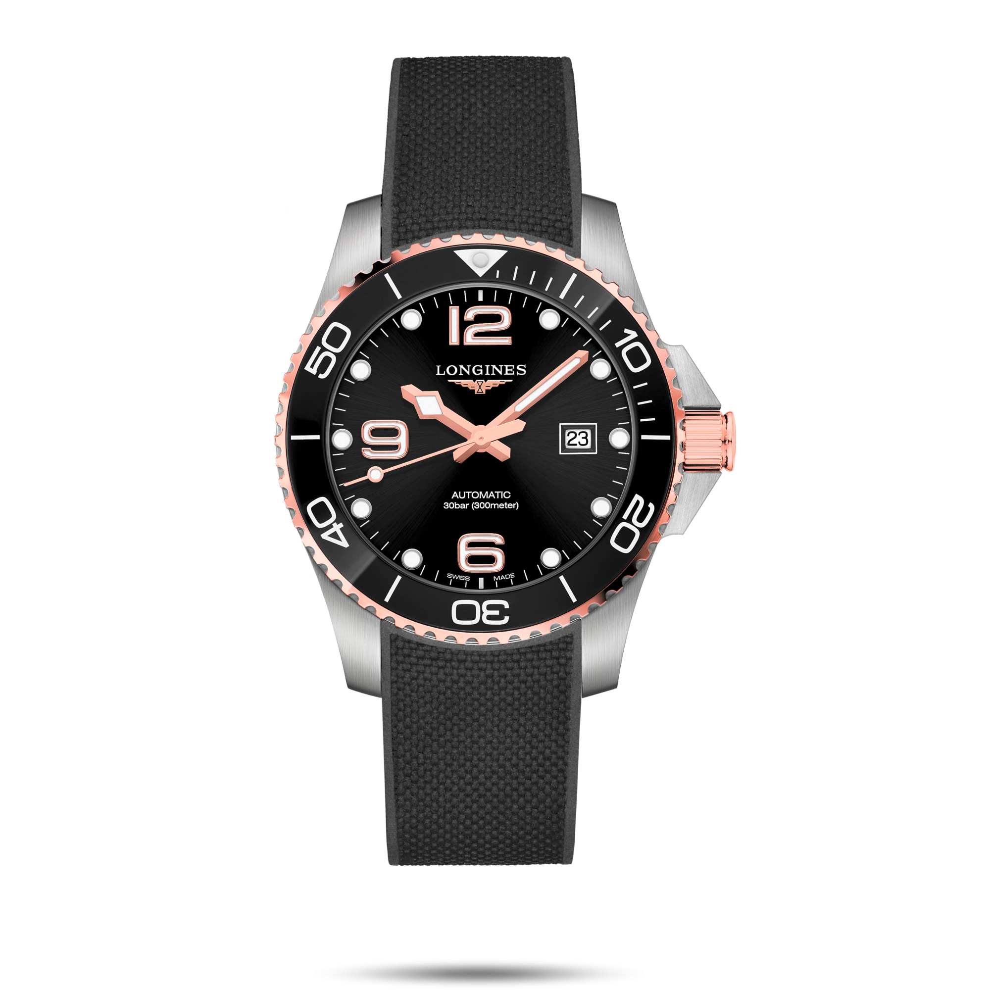 Men's watch / unisex  LONGINES, HydroСonquest / 43mm, SKU: L3.782.3.58.9 | watchapproach.com