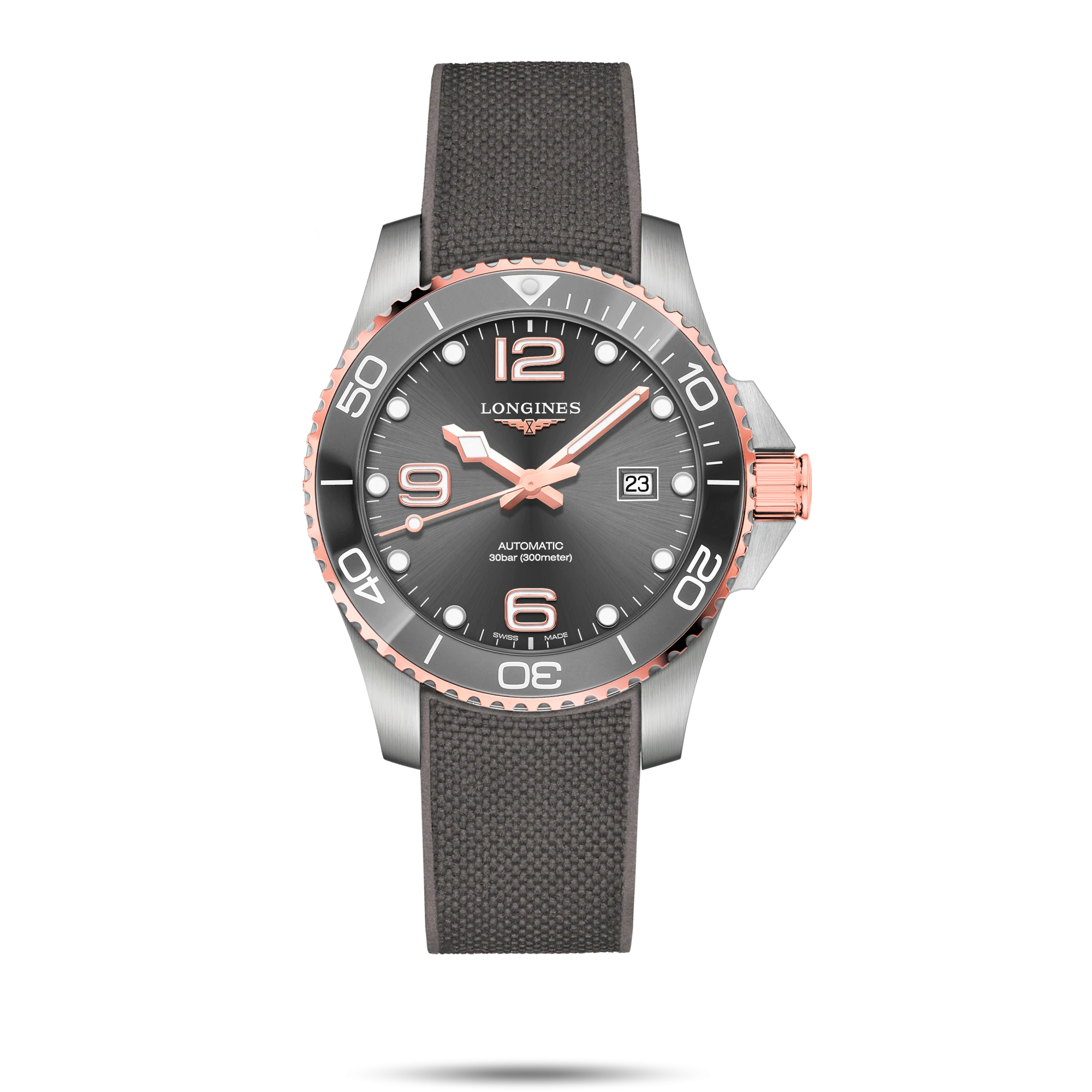Men's watch / unisex  LONGINES, HydroСonquest / 43mm, SKU: L3.782.3.78.9 | watchapproach.com
