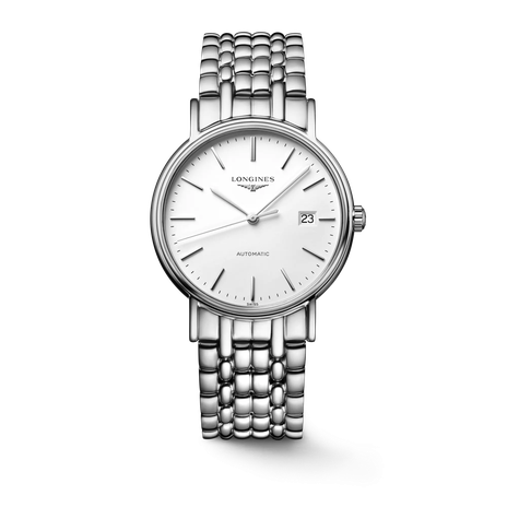 Men's watch / unisex  LONGINES, Presence / 38.50mm, SKU: L4.921.4.12.6 | watchapproach.com