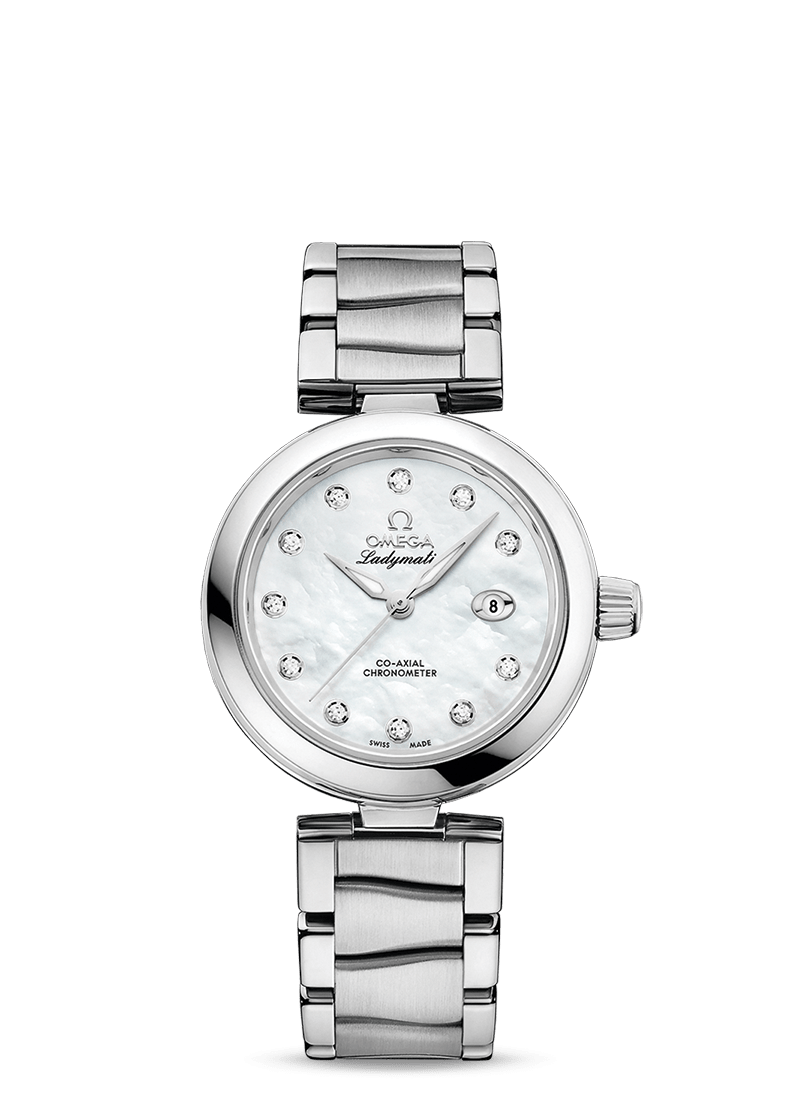 Ladies' watch  OMEGA, De Ville Ladymatic Co Axial Chronometer / 34mm, SKU: 425.30.34.20.55.002 | watchapproach.com