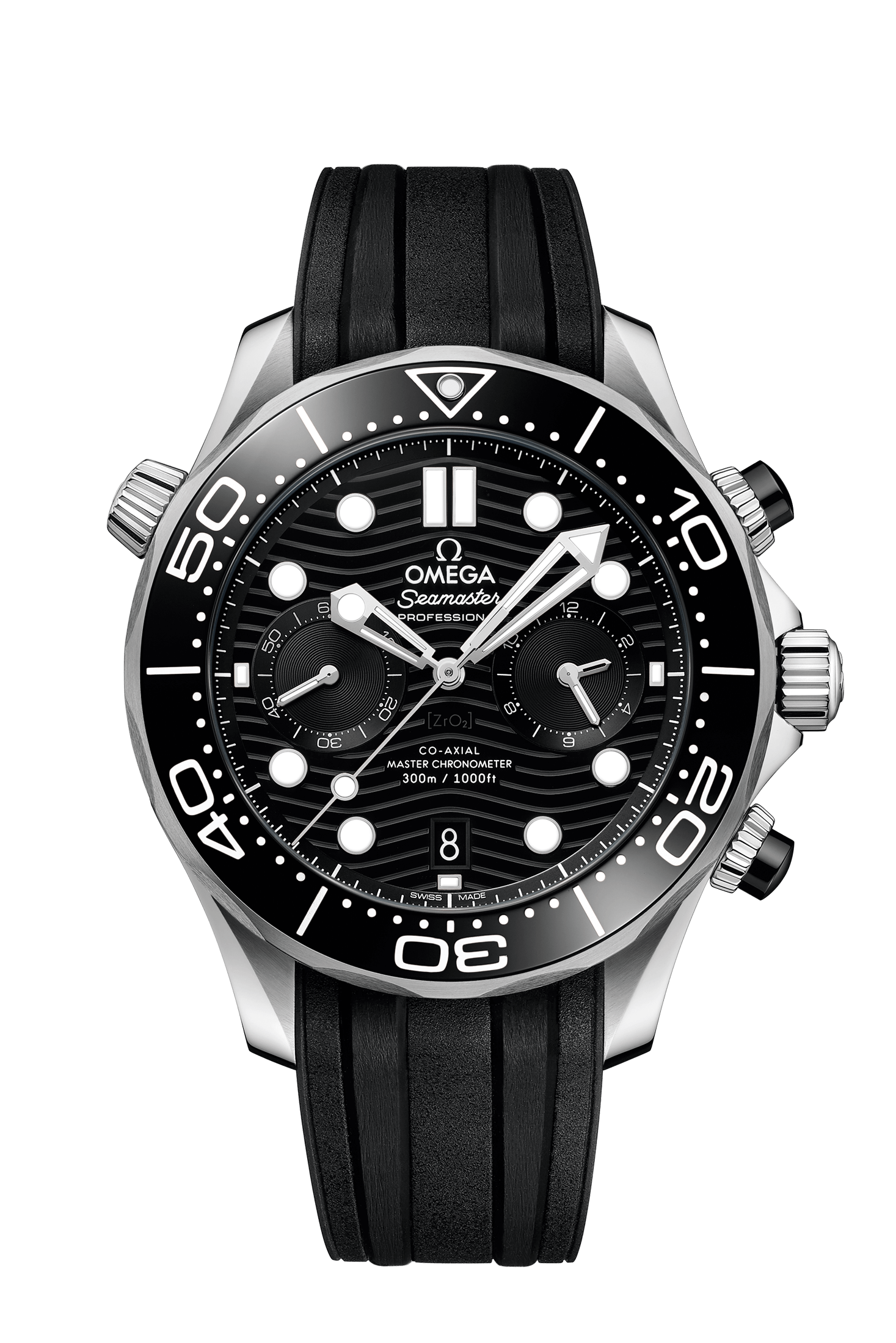 Men's watch / unisex  OMEGA, Diver 300m Co Axial Master Chronometer Chronograph / 44mm, SKU: 210.32.44.51.01.001 | watchapproach.com