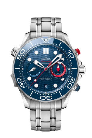 Men's watch / unisex  OMEGA, Diver 300m Co Axial Master Chronometer Chronograph / 44mm, SKU: 210.30.44.51.03.002 | watchapproach.com