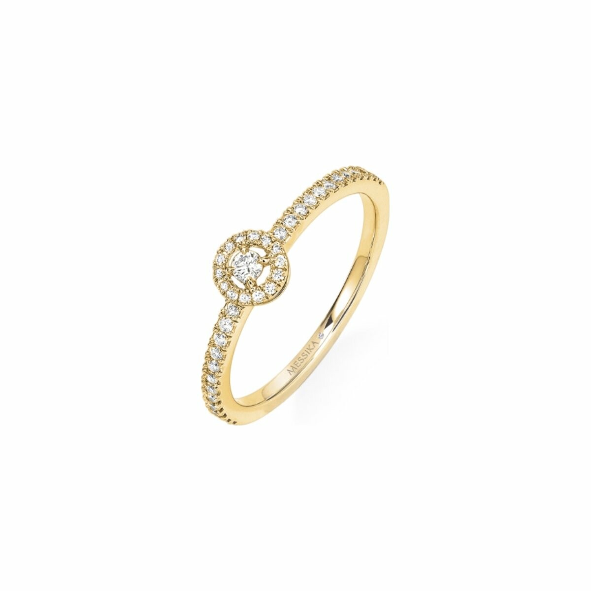 Women Jewellery  MESSIKA, Joy PM Diamond Yellow Gold Small Size Ring, SKU: 05493-YG | watchapproach.com
