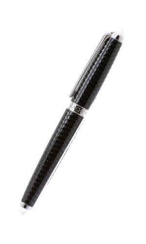 Lalique Crystal Black Fountain Pen