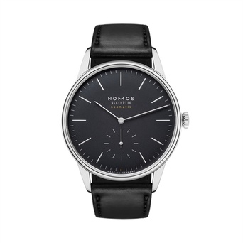 Men's watch / unisex  NOMOS GLASHÜTTE, Orion Neomatik 39 Black / 38.50mm, SKU: 346 | watchapproach.com