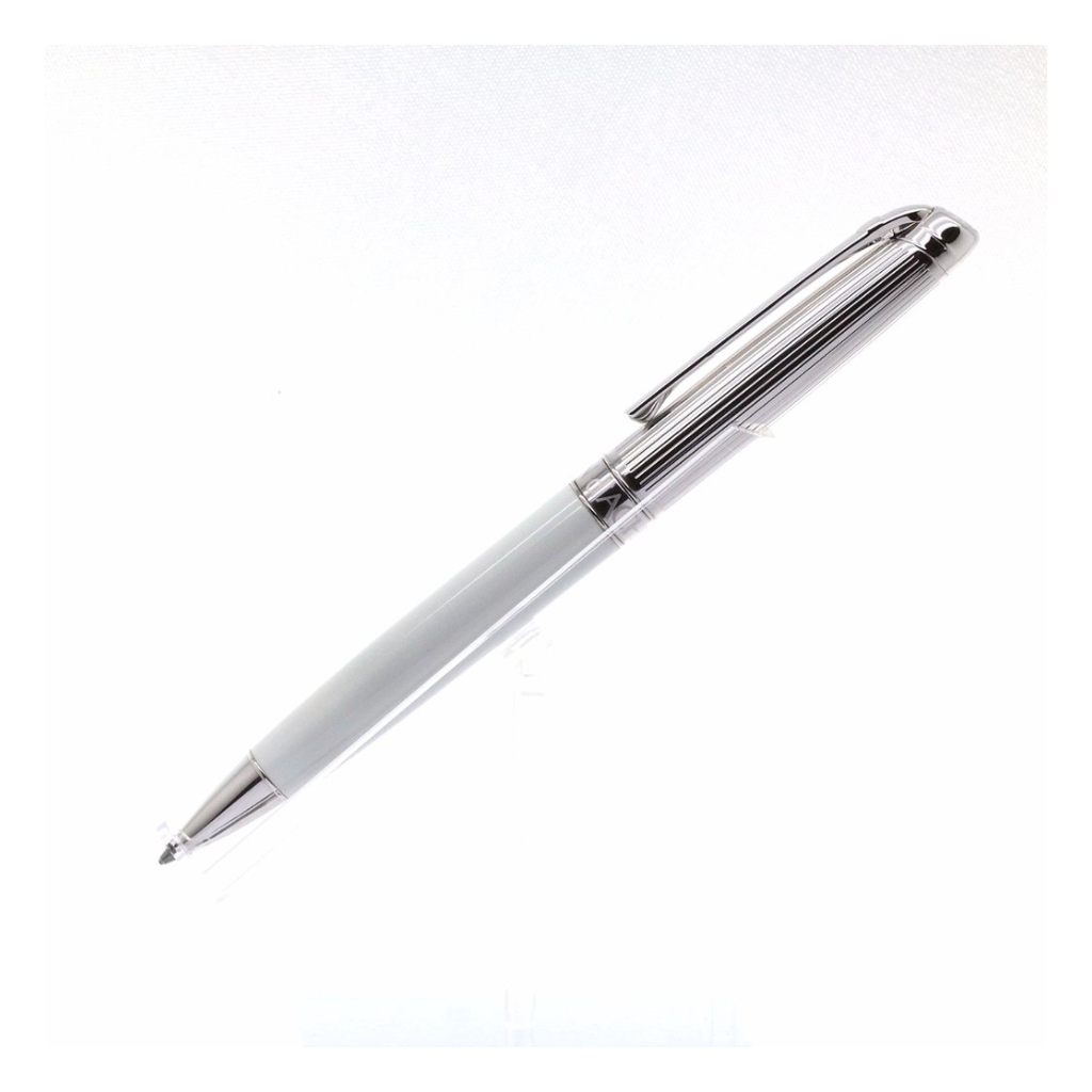 Léman Bicolor White Ballpoint Pen