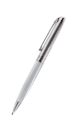 Léman Bicolor White Ballpoint Pen