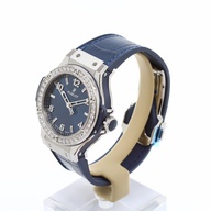 Ladies' watch  HUBLOT, Big Bang Steel Blue Diamonds / 38mm, SKU: 361.SX.7170.LR.1204 | watchapproach.com