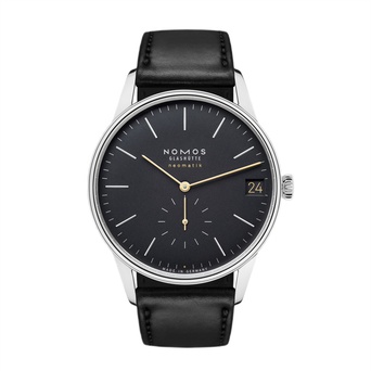 Men's watch / unisex  NOMOS GLASHÜTTE, Orion Neomatik 41 Date Black / 40.50mm, SKU: 366 | watchapproach.com