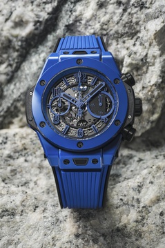 Men's watch / unisex  HUBLOT, Big Bang Unico Blue Magic / 42mm, SKU: 441.ES.5119.RX | watchapproach.com