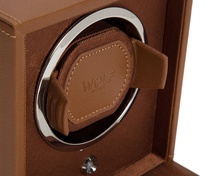  WOLF 1834, Cub Single Watch Winder With Cover, SKU: 461127 | watchapproach.com