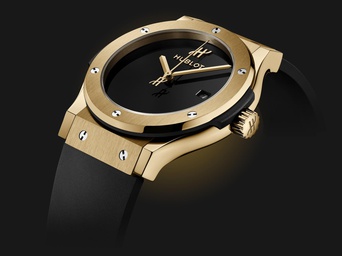 Men's watch / unisex  HUBLOT, Classic Fusion Original Yellow Gold / 42mm, SKU: 542.VX.1230.RX.MDM | watchapproach.com