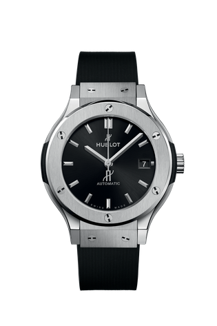 Men's watch / unisex  HUBLOT, Classic Fusion Titanium / 38mm, SKU: 565.NX.1470.RX | watchapproach.com