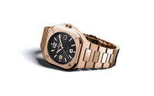 Men's watch / unisex  BELL & ROSS, BR 05 Gold / 40mm, SKU: BR05A-BL-PG/SPG | watchapproach.com