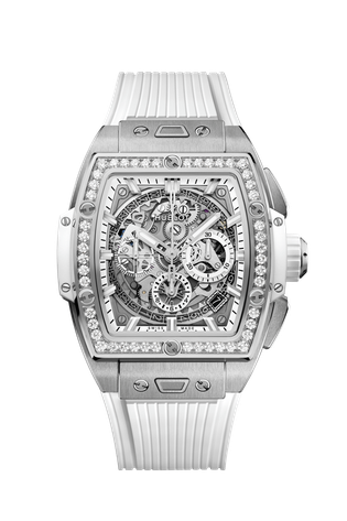 Men's watch / unisex  HUBLOT, Spirit of Big Bang Titanium White Diamonds / 42mm, SKU: 642.NE.2010.RW.1204 | watchapproach.com