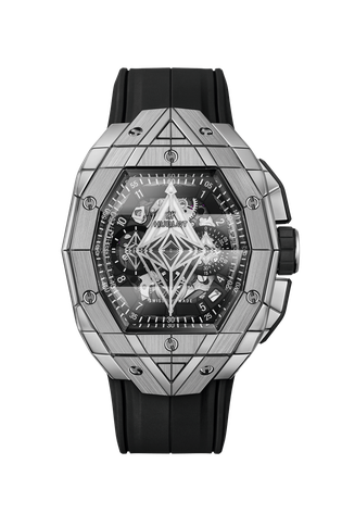 Men's watch / unisex  HUBLOT, Spirit Of Big Bang Sang Bleu Titanium / 42mm, SKU: 648.NX.0107.RX.MXM23 | watchapproach.com