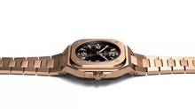 Men's watch / unisex  BELL & ROSS, BR 05 Gold / 40mm, SKU: BR05A-BL-PG/SPG | watchapproach.com
