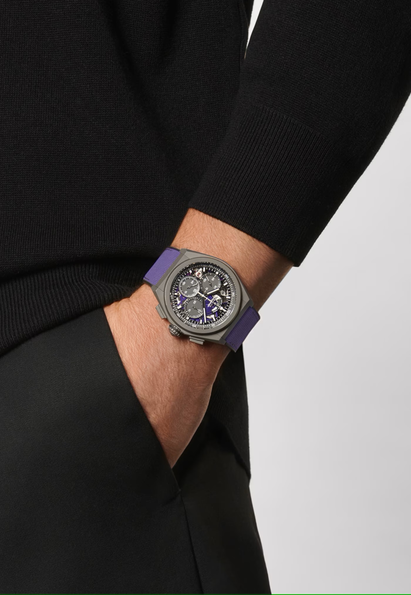 Men's watch / unisex  ZENITH, Defy 21 Ultraviolet / 44mm, SKU: 97.9001.9004/80.R922 | watchapproach.com