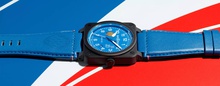 Men's watch / unisex  BELL & ROSS, BR 03-92 Patrouille de France 70th Anniversary / 42mm, SKU: BR0392-PAF7-CE/SCA | watchapproach.com